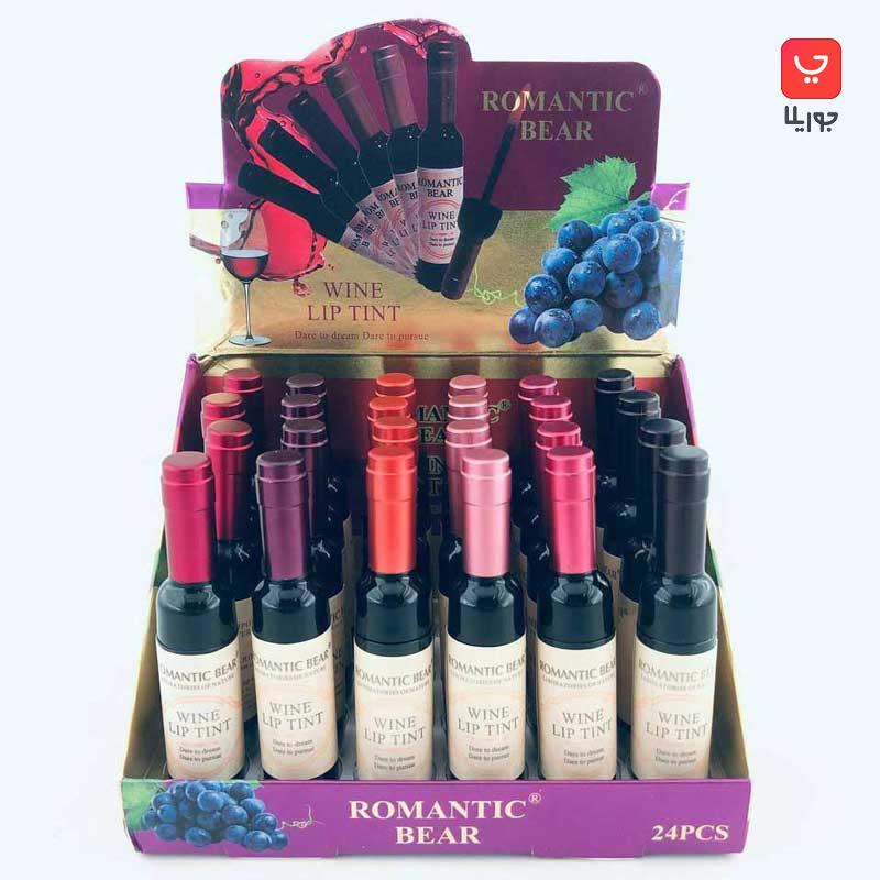 تینت لب شامپاینی برند رومانتیک بیر Wine Lip Tint
